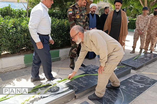 خرمشهرِ خدمت» در شهریار؛ مسئولان با لاله‌های گلزار پیمان بستند