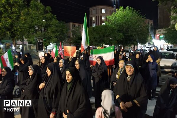 حضور غیور مردمان فردوسیه، در صدمین شب اجتماعات