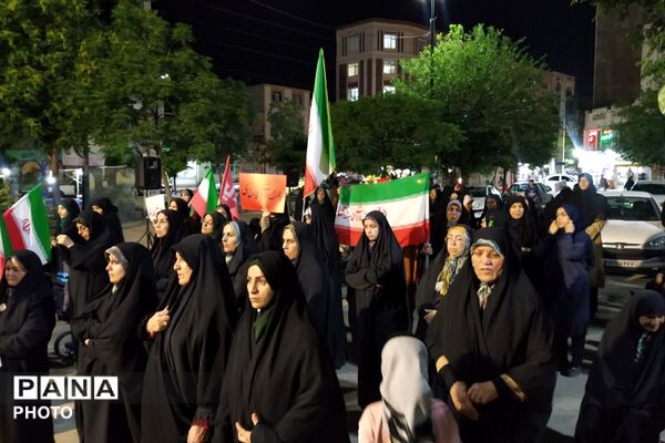 حضور غیور مردمان فردوسیه، در صدمین شب اجتماعات