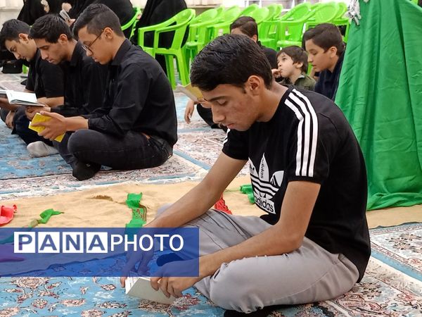 برگزاری هیأت دانش‌آموزی انصارالمهدی در کاشمر 