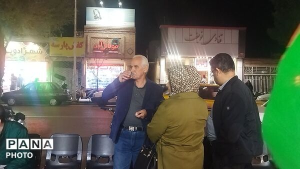 چایخانه امیر المومنین در چهل و یکمین شب از اجتماعات مردمی نیشابور 