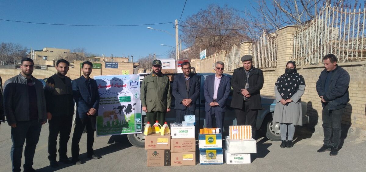 برگزاری اردوی جهادی دامپزشکی در مناطق روستایی، عشایری و کم برخوردار شهرستان چادگان 

