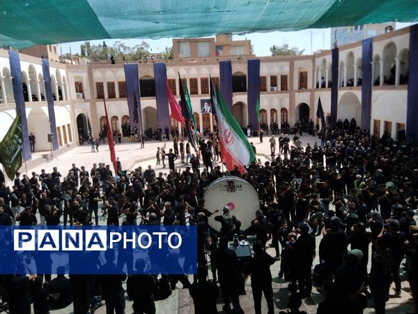 عزاداری هیات بیرجند در حسینیه امام رضا (ع) 