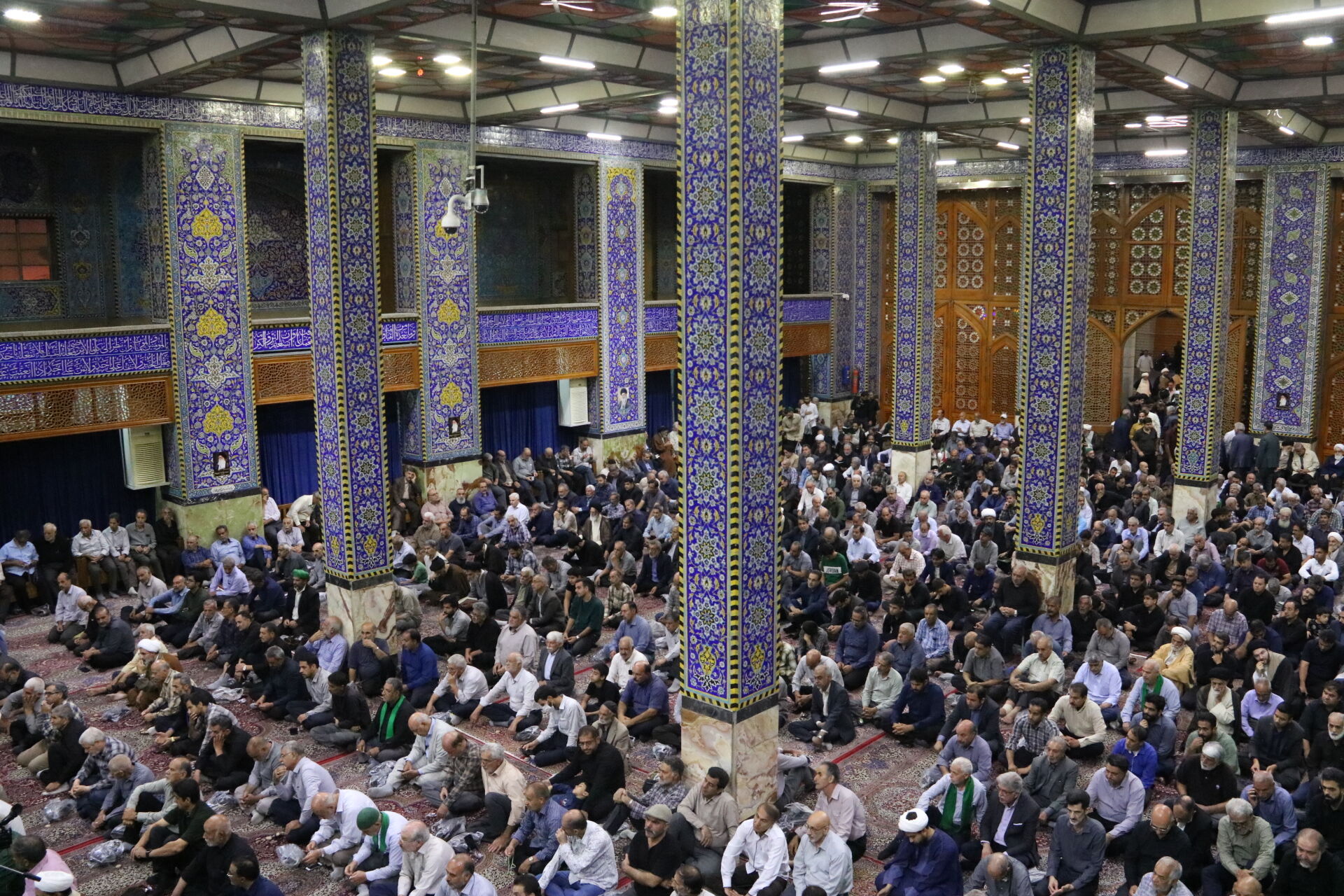 یزد در سوگ عالم ربانی؛ بزرگداشت آیت‌الله سید علیرضا حیدری در روضه محمدیه
