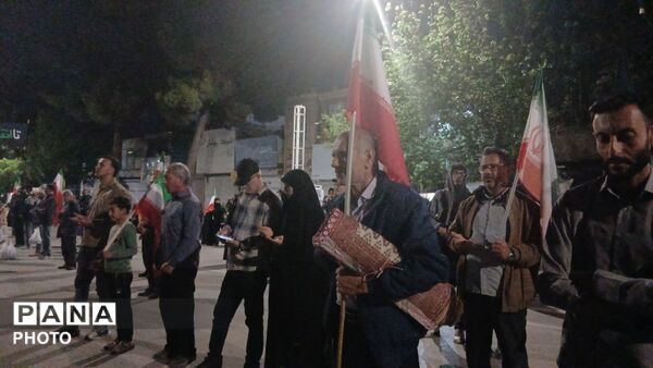 نوای استغاثه در حسنیه امام خمینی نیشابور 