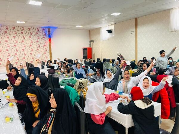 برگزاری جشنی برای معلولان، پاک‌ترین مخلوقات خدا در آشخانه 