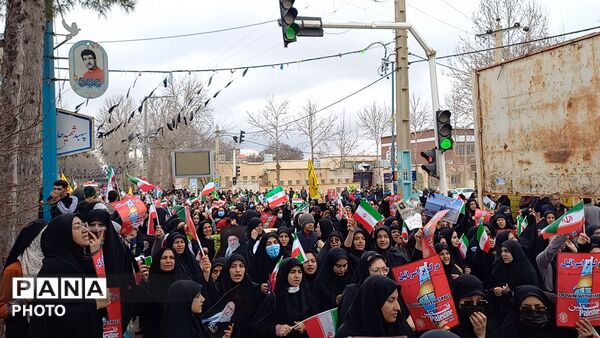 حضور گسترده مردم ولایتمدار و انقلابی شهر سلسله در مراسم راهپیمایی روز جهانی قدس