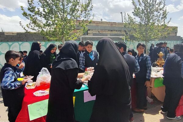 افتتاحیه طرح جابربن حیان در دبستان امام‌حسن مجتبی(ع) رودهن 