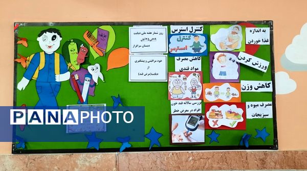 افتتاحیه سفیران سلامت در دبستان سرافراز ناحیه۷ مشهد 