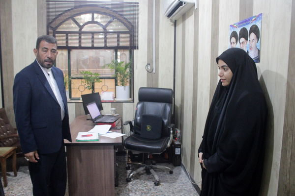 دیدار مدیرکل آموزش و پرورش استان بوشهر با همکاران و مسئولان به مناسبت عید نوروز