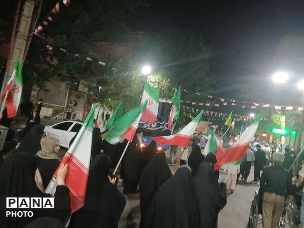 خیابان‌های البرز در اجتماعات شبانه جلوه‌گاه وحدت امت اسلامی 