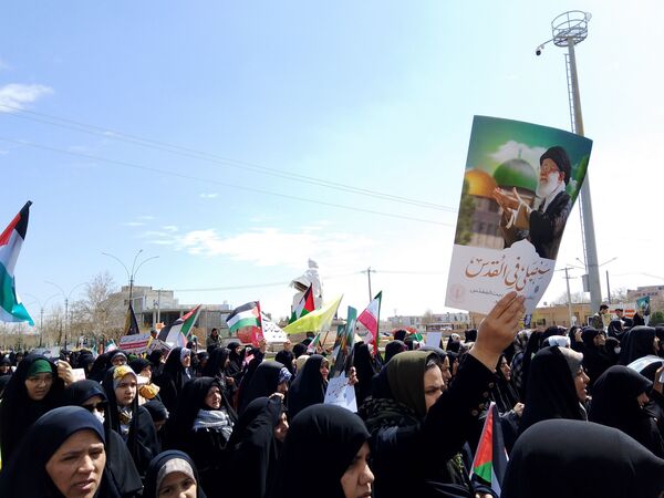 راهپیمایی باشکوه روز قدس در شهرستان گلبهار