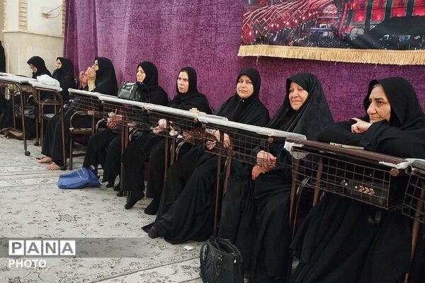 مراسم شهادت حضرت رقیه (س) در حسینیه حضرت ابوالفضل بهارستان دو