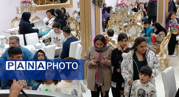 برگزار ضیافت افطاری ویژه دانش آموزان آموزشگاه استثنایی تاج الملوک ثلاث شهرستان ملارد 