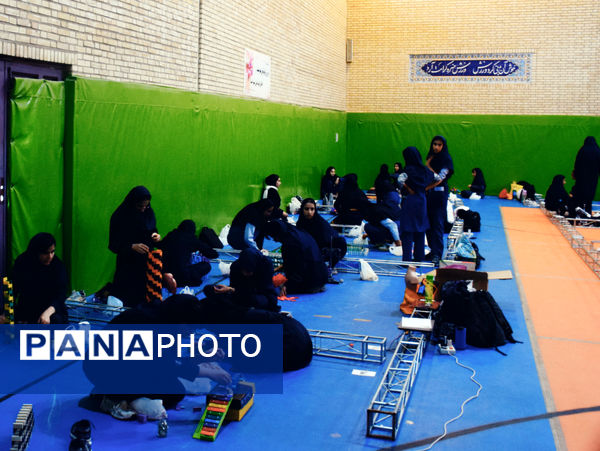 حضور پرشور دختران فارس در المپیاد رویش استان فارس