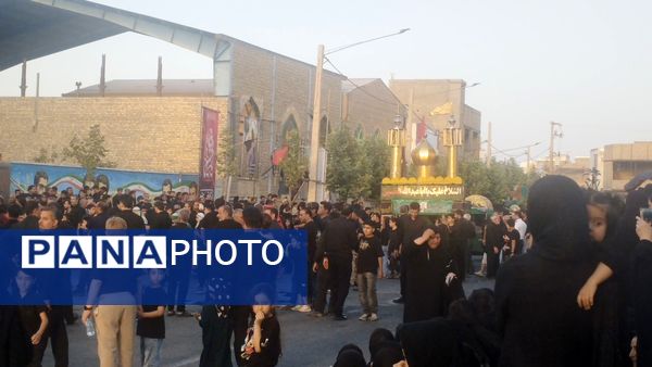 برپایی هیئت عزاداری بمناسبت عاشورای حسینی در شهرستان خلیل آباد