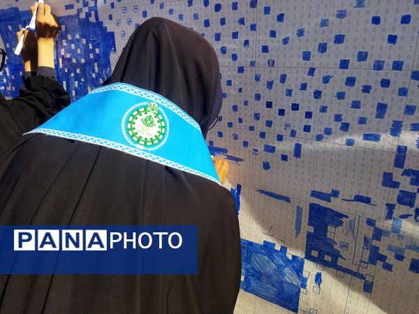 غرفه سازمان دانش آموزی محل همدلی و هم زبانی دانش آموزان