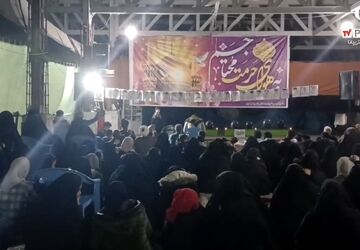 اربعین شهادت امام خامنه ای و شهدای دبستان میناب