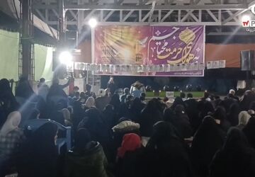 اربعین شهادت امام خامنه ای و شهدای دبستان میناب