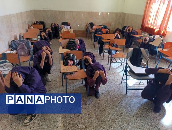  مانور سراسری زلزله در شهرستان بم 