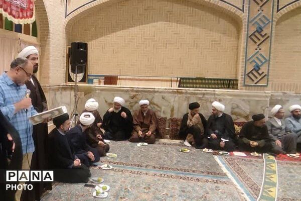 جلسه ماهانه علمای شهرستان ورامین در مسجد امام هادی (ع)