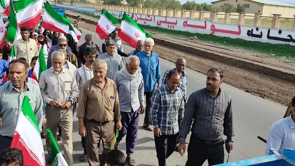 راهپیمایی ۲۲ بهمن ماه در دهستان‌های آبنما و خراجی رودان