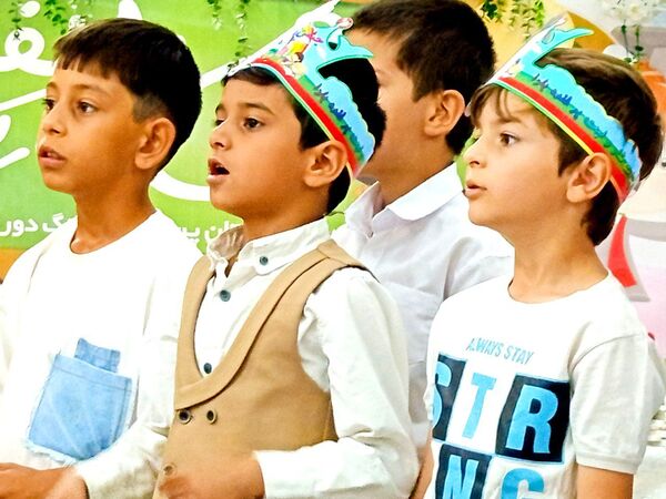 جشن الفبا دانش آموزان دبستان دوره اول فرهنگ 