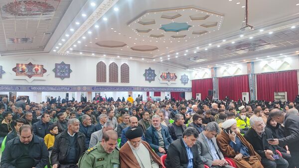 وداع با پیکر مقدس شهید مرزبان