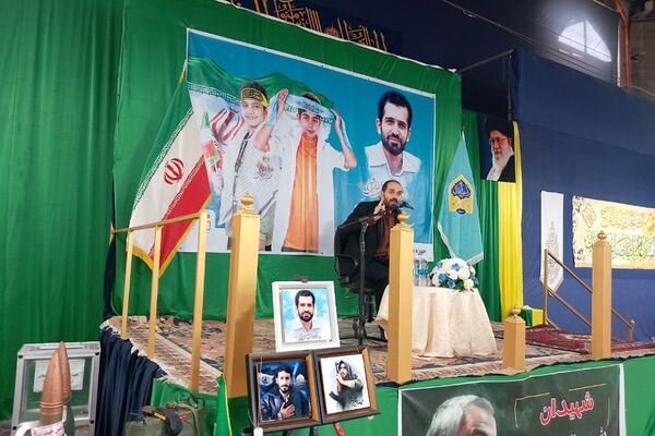 مراسم یادواره شهدا بسیج دانش‌آموزی در مصلی نسیم‌شهر