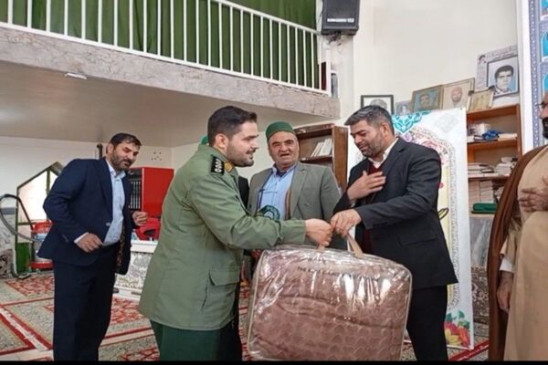 مراسم تکریم و معارفه فرمانده حوزه مقاومت بسیج شهر بار