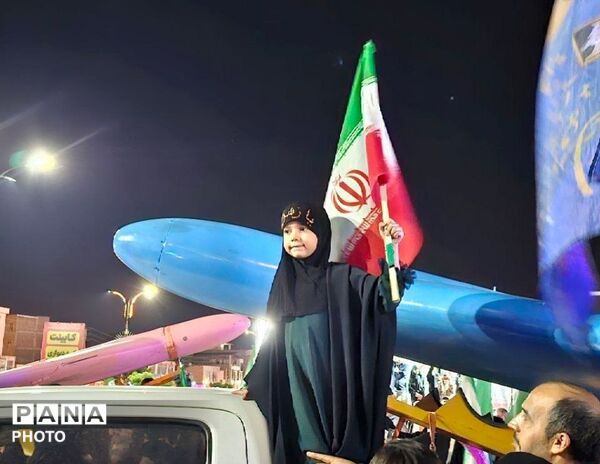 نمایش پهپاد شاهد ۱۳۶ در ساوجبلاغ