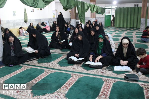 محفل انس با قرآن مسجد پنج تن آل عبا سملقان