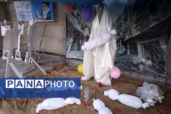 یادواره ۲۷۰ شهید  در مقبره شهید گمنام بوستان حضرت ام البنین(س) ناحیه یک شهرری