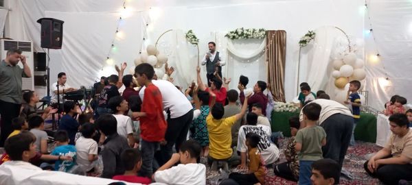 مراسم جشن سالروز ازدواج امام علی(ع) و حضرت زهرا(س) در روستای ورجان قم