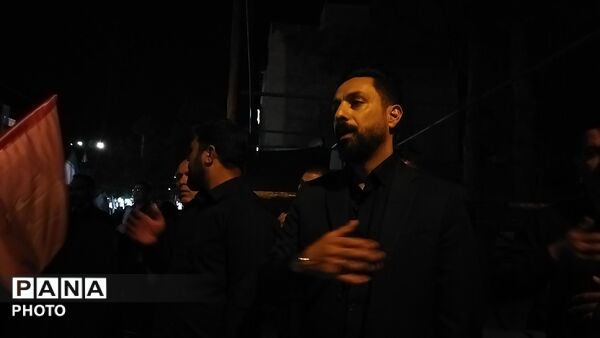 شب تاسوعا در بلوار فضل نیشابور 