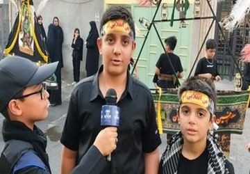 لشکر نوجوان حسینی در کاشان