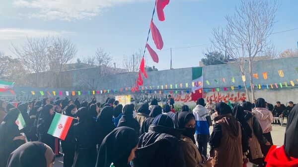  افتتاحیه مسابقات ورزشی بین‌مدرسه‌ای «جام اقتدار ایران» در آموزشگاه دخترانه تکتم