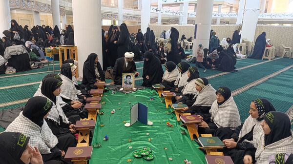 گردهمایی دانش‌آموزان بسیجی در طرح میقات صالحین