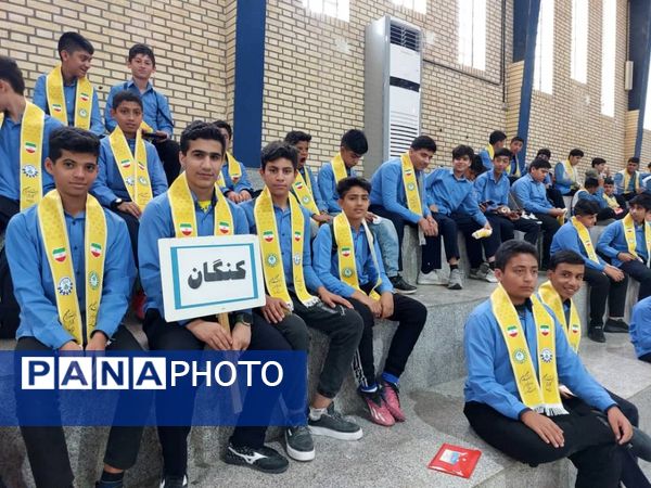 اردوی تمشک پسران شهرستان‌های جنوبی استان بوشهر در کنگان