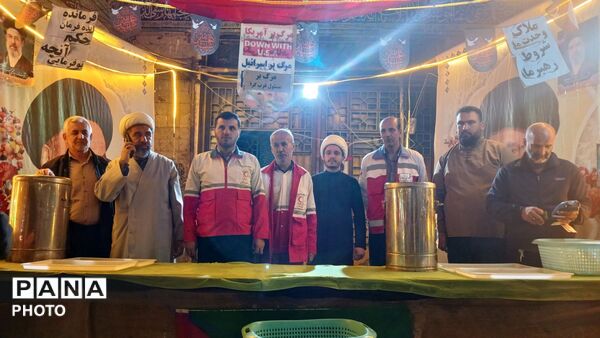 حضور فعال هلال‌احمر در قلب تجمعات شهرستان فارسان
