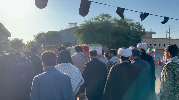مراسم استقبال و تشییع پیکر پاک شهید گمنام در شهرستان دهلران 