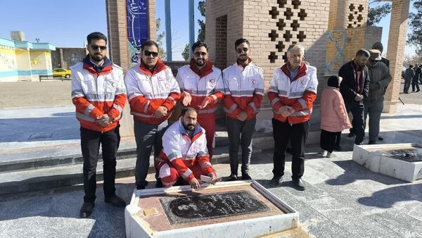 تجدید میثاق با شهدا در گناباد