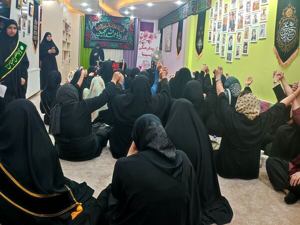 مراسم سوگواری ابا عبدالله الحسین در قائمشهر