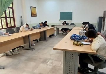 برگزاری آزمون نهایی خبرنگاری کانون فجر بابلسر