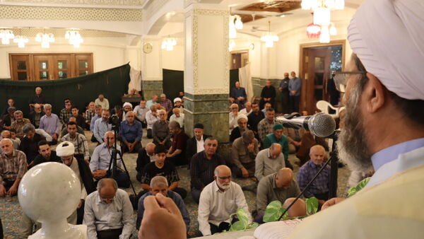 نماز جمعه باشکوه بندپی شرقی با سخنرانی رئیس آموزش و پرورش منطقه