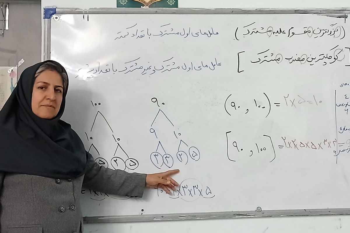 ریاضی را باید با نظم و آرامش خواند