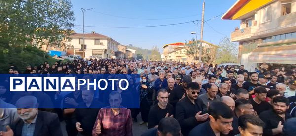 تشییع پیکر شهید امنیت در املش