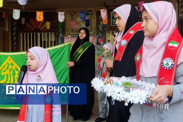 سه‌شنبه مهدوی در مدرسه شاهد فاطمه الزهرا(س)