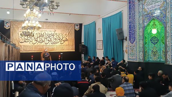 مراسم عزاداری شب نوزدهم رمضان در مسجد الرضا  نیشابور 