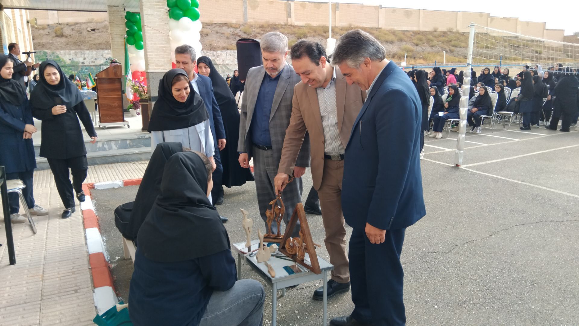 جشن جوانه‌ها در مدرسه دخترانه شهید رجایی اهر